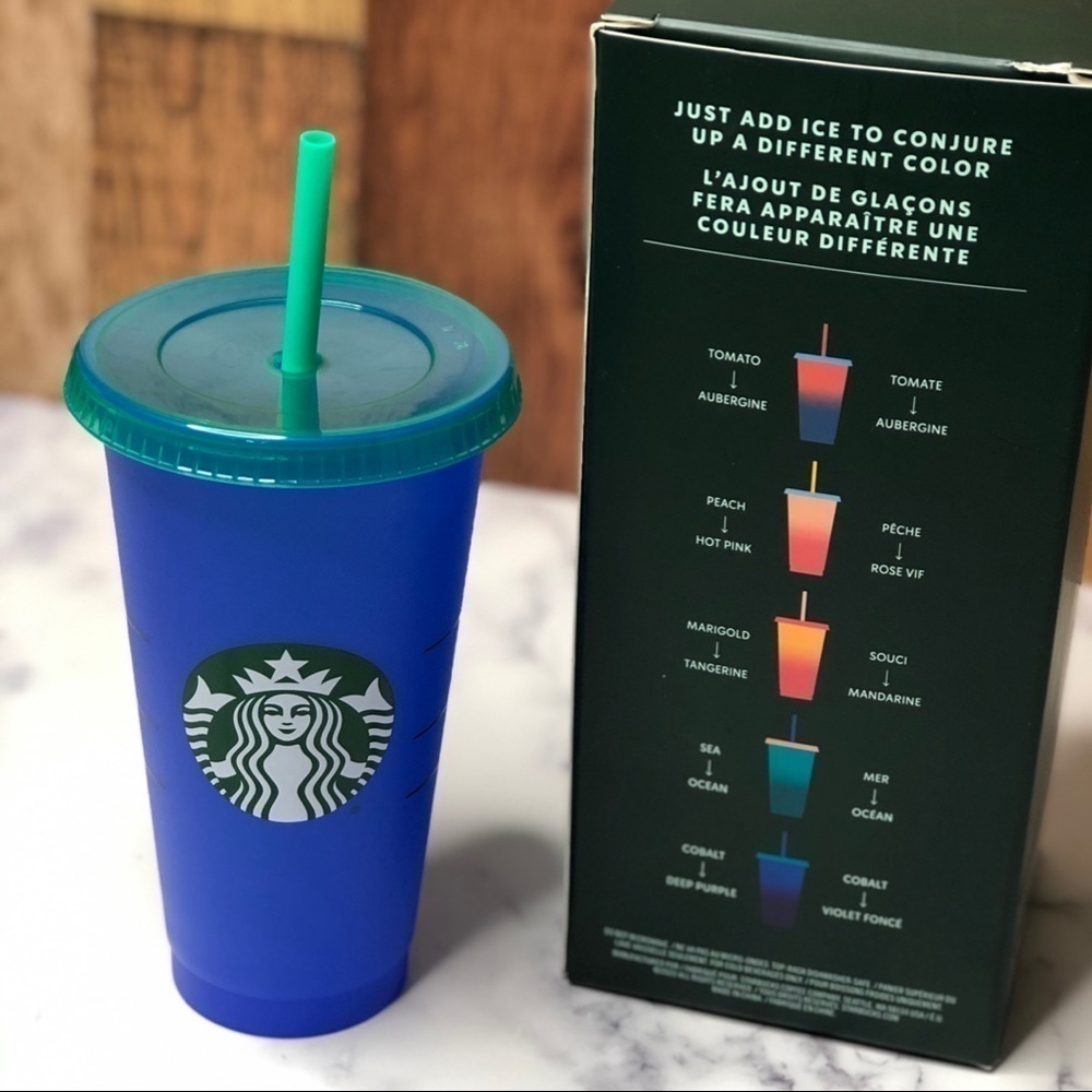 Starbucks color changing tumbler